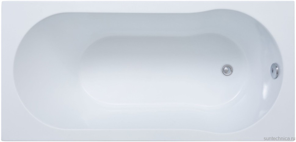 Акриловая ванна Aquanet Light 244927 170x70 см, пристенная, белая, с каркасом