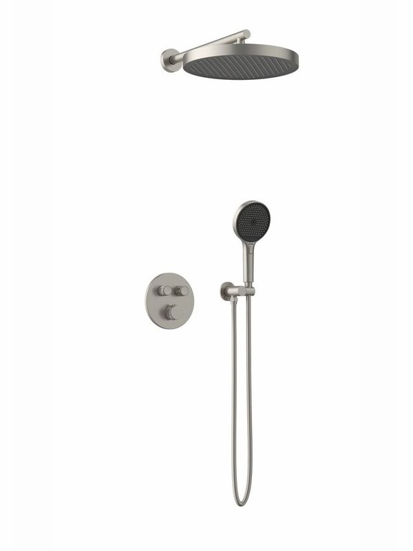 Душевой комплект AltroBagno Bilancia 040415 Ni С ВНУТРЕННЕЙ ЧАСТЬЮ, никель