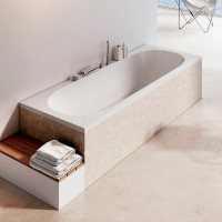Акриловая ванна Ravak City 180x80 см, пристенная, белая, на ножках