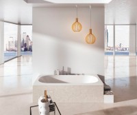 Акриловая ванна Ravak City 180x80 см, пристенная, белая, на ножках