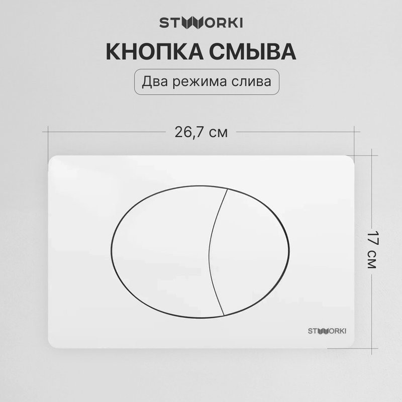 Комплект Унитаз подвесной STWORKI Готланд S13401BK безободковый, с микролифтом, черный + Инсталляция + Кнопка 230824 белая