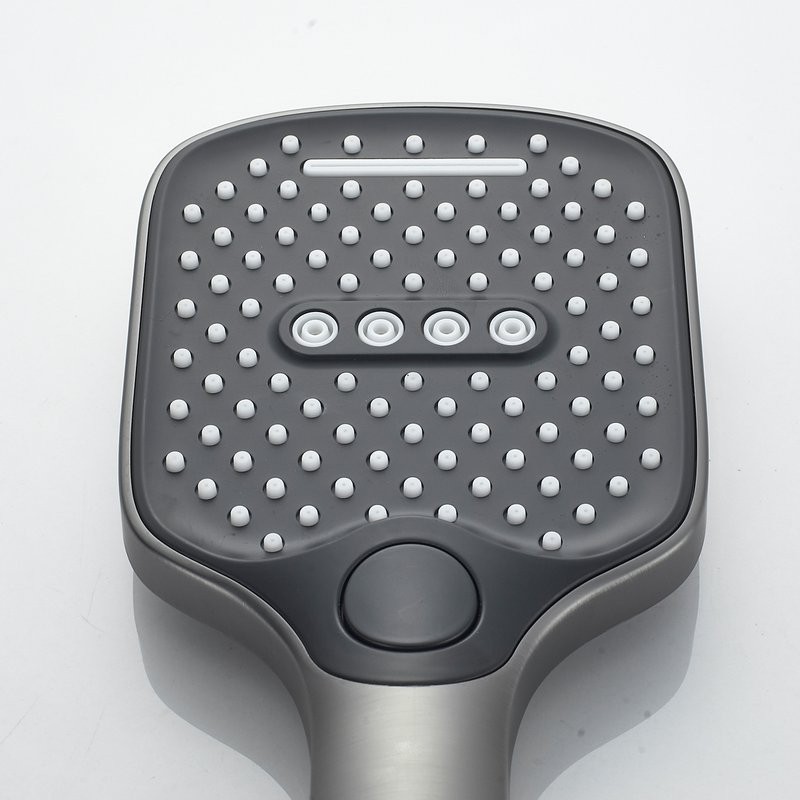 Смеситель для ванны с душем Shevanik S4102T оружейная сталь