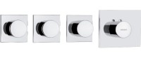 Термостатический смеситель встраиваемый Bossini OKI 3 Outlets LP Z031205 С ВНУТРЕННЕЙ ЧАСТЬЮ, хром