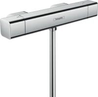 Душевой комплект Термостат Hansgrohe Ecostat E 15773000 для душа + Стойка Crometta E 240 1jet Showerpipe Reno 27289000 EcoSmart