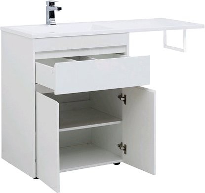 Мебель для ванной комнаты Aquanet Токио 68 1 ящик, 2 двери L