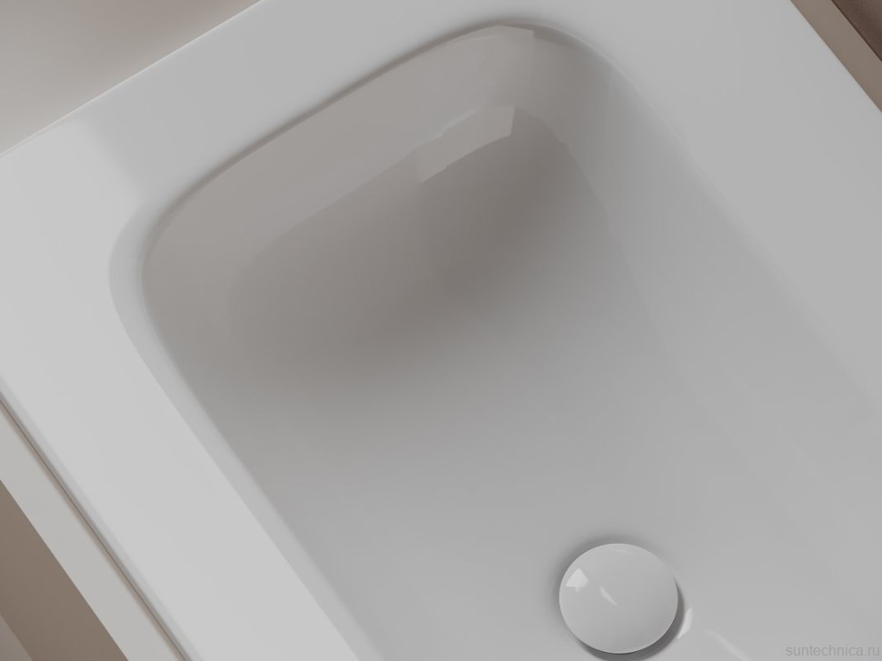 Раковина накладная Ceramicanova Grace 71х45,7х13,7 см, для ванной комнаты, белый, CN7031wx