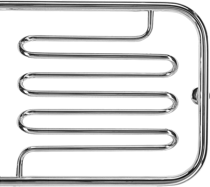 Полотенцесушитель водяной Terminus Фокстрот-лиана 600x500