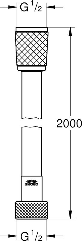 Душевой шланг Grohe Relexaflex 28155002 хром