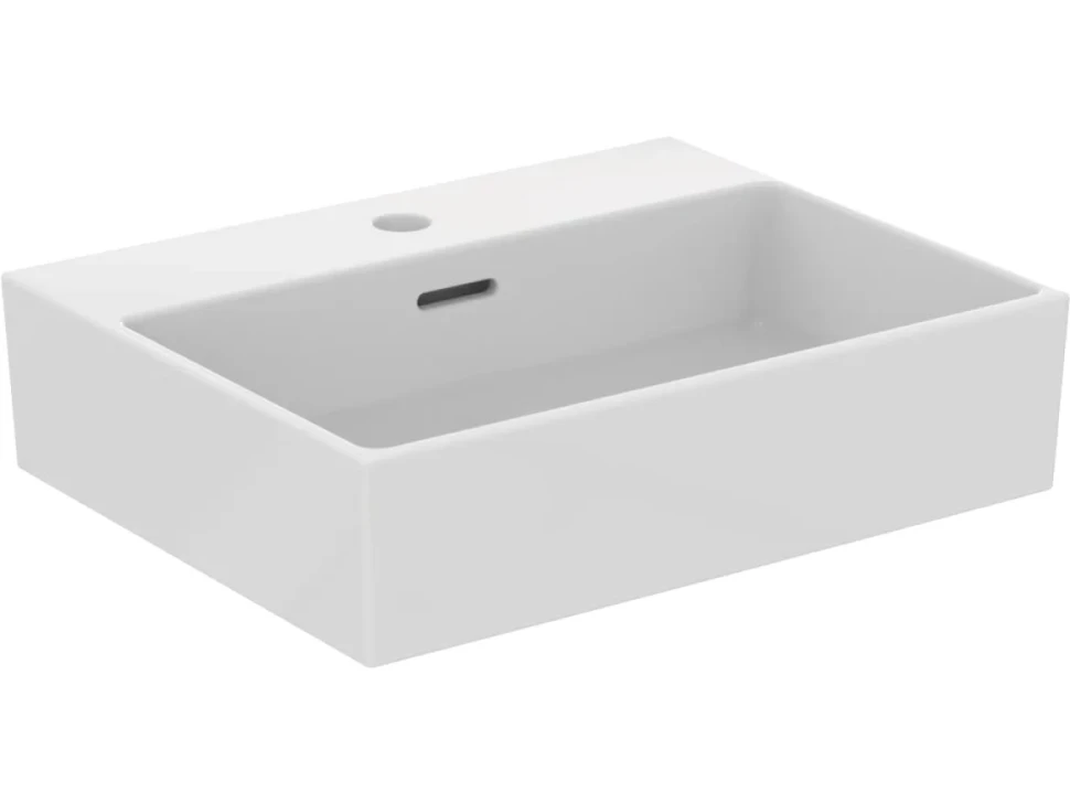 Накладная раковина Ideal Standard Extra 50 белая, прямоугольная, фаянс