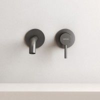 Смеситель для раковины Sancos Etna, вороненая сталь, SC9004GG