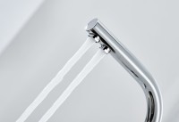 Комплект Мойка Paulmark Kroner PM214551-BS брашированная нержавеющая сталь + Смеситель Essen 213011-СR хром