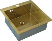 Мойка кухонная Zorg Inox PVD SZR-51 BRONZE