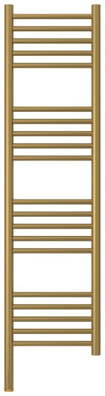 Полотенцесушитель электрический Сунержа Богема 3.1 32-6004-1230 130x35 см, подключение слева, золотой шелк, лесенка