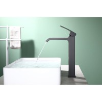 Смеситель для раковины высокий Raglo R02.15.06, черный Смеситель для раковины высокий Raglo R02.15.06, черный