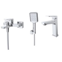 Комплект для ванной BelBagno Ardente VASM/LVM хром