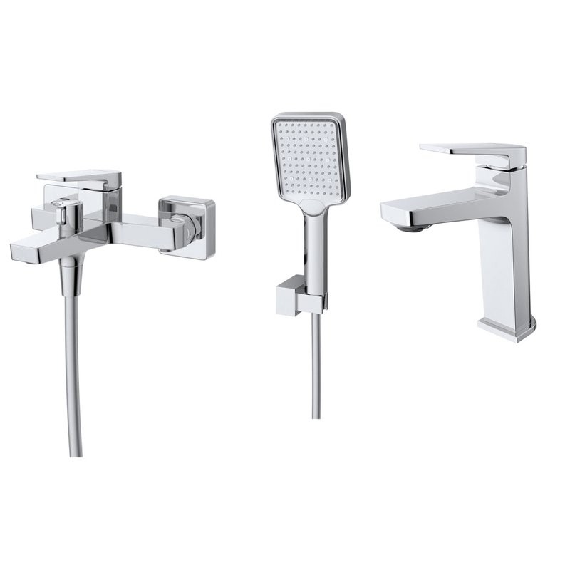 Комплект для ванной BelBagno Ardente VASM/LVM хром