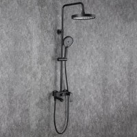 Душевая стойка Frap H75 F2475-6 черная