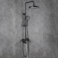 Душевая стойка Frap H75 F2475-6 черная