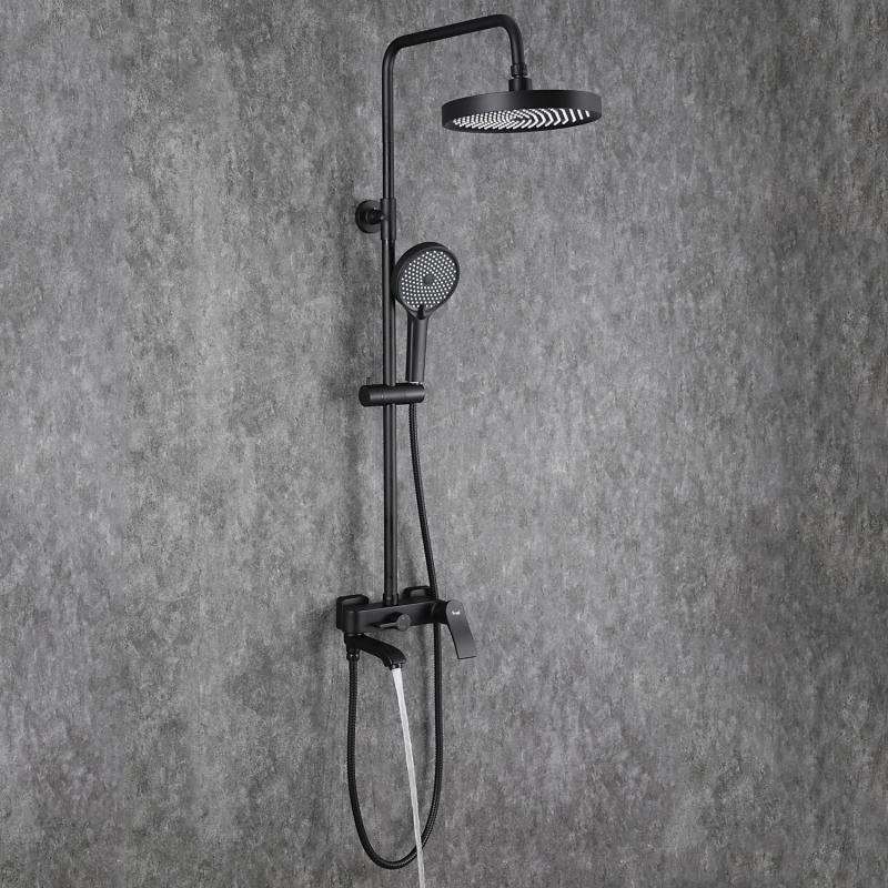 Душевая стойка Frap H75 F2475-6 черная