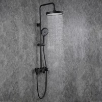 Душевая стойка Frap H75 F2475-6 черная