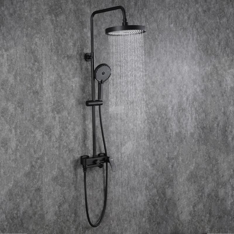 Душевая стойка Frap H75 F2475-6 черная