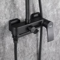 Душевая стойка Frap H75 F2475-6 черная