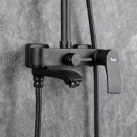 Душевая стойка Frap H75 F2475-6 черная