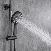 Душевая стойка Frap H75 F2475-6 черная