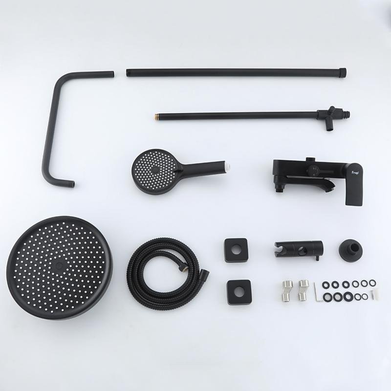 Душевая стойка Frap H75 F2475-6 черная