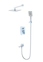 Душевой комплект Wonzon & Woghand WW-88939011-CR С ВНУТРЕННЕЙ ЧАСТЬЮ, хром