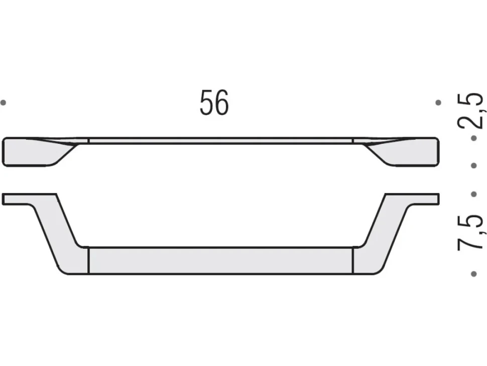 Полотенцедержатель Colombo Design Alize B2510