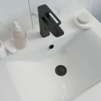 Смеситель для раковины IDDIS Slide SLIBL00i01K черный матовый Смеситель для раковины IDDIS Slide SLIBL00i01K черный матовый