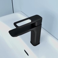 Смеситель для раковины IDDIS Slide SLIBL00i01K черный матовый Смеситель для раковины IDDIS Slide SLIBL00i01K черный матовый