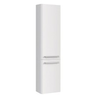 Шкаф-пенал для ванной Belux Портленд ПН 40 навесной, глянцевый белый