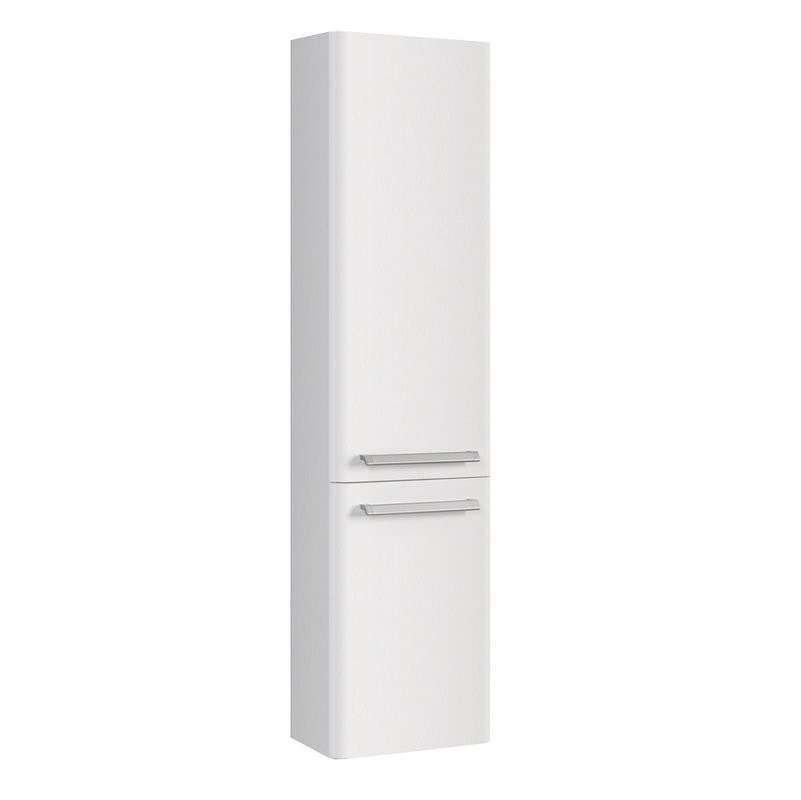 Шкаф-пенал для ванной Belux Портленд ПН 40 навесной, глянцевый белый