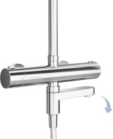 Душевая стойка KERAMA MARAZZI Fonte FO.302.KM.CR хром Душевая стойка KERAMA MARAZZI Fonte FO.302.KM.CR хром