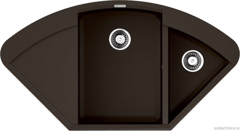 Мойка кухонная Omoikiri Sakaime 105C-DC темный шоколад