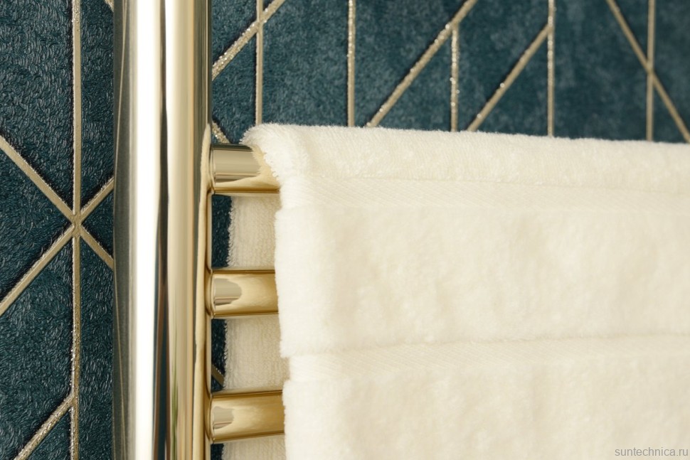 Полотенцесушитель электрический Сунержа Богема 3.1 00-6003-1240 130x45 см, подключение справа, без покрытия, лесенка