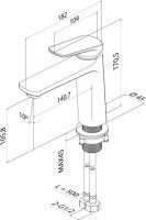 Смеситель для раковины IDDIS Ever EVESB00i01 хром Смеситель для раковины IDDIS Ever EVESB00i01 хром