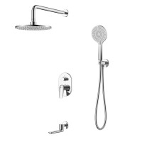 Смеситель для ванны и душа Lemark Verba LM11422C, встраиваемый