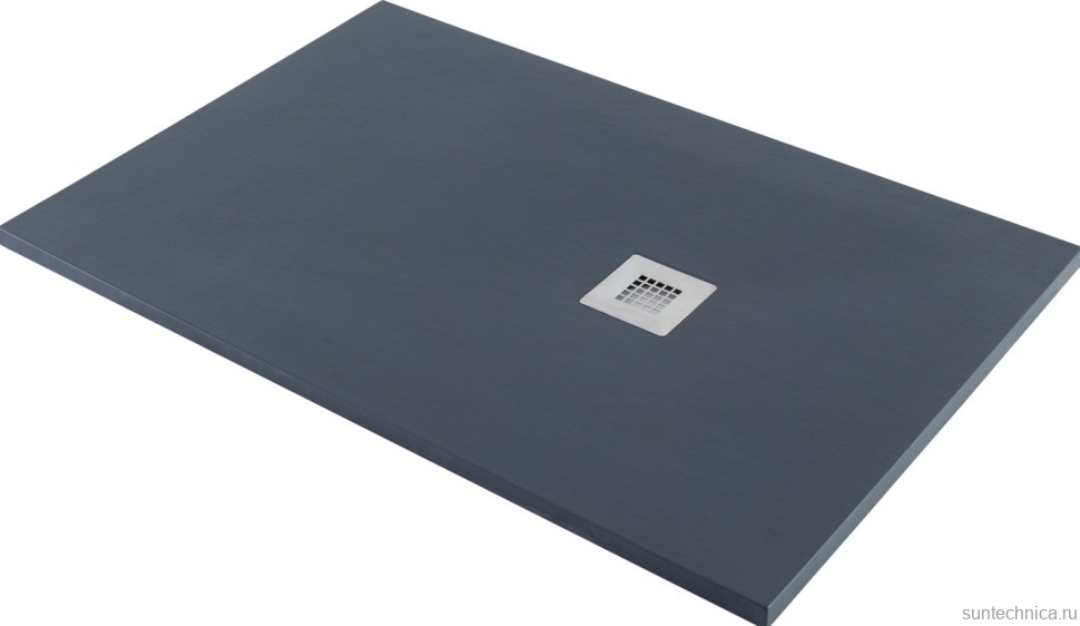 Поддон для душа Aquanet Pleasure NEW 002B 120x80 с сифоном, черный камень
