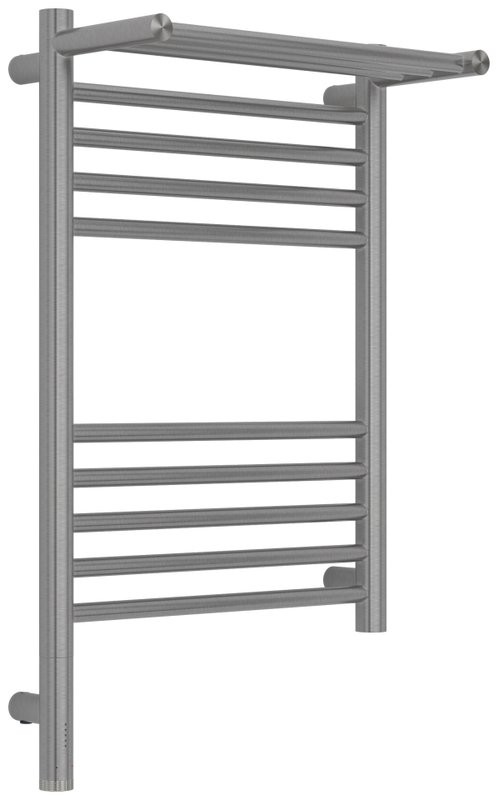 Полотенцесушитель электрический Сунержа Богема 3.1 071-6006-6040 70x45 см, подключение слева, сатин, лесенка, с полкой