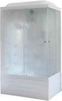 Душевая кабина Royal Bath BP RB8120BP2-M-L с высоким поддоном, с сиденьем