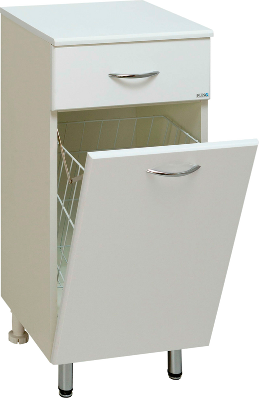 Тумба Runo Эконом мебель Универсальная 40 с бельевой корзиной