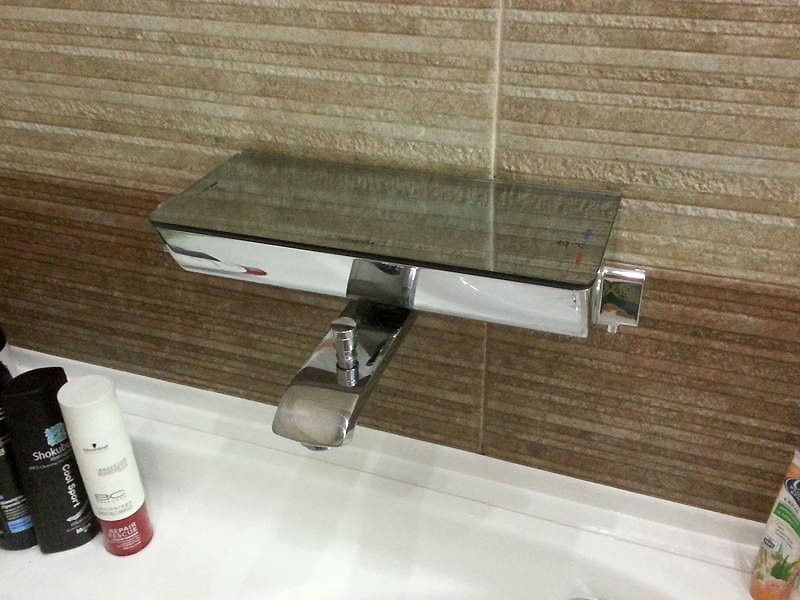 Термостатический смеситель Hansgrohe Ecostat Select 13141000 для ванны с душем