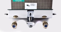 Термостатический смеситель Hansgrohe Ecostat Select 13141000 для ванны с душем