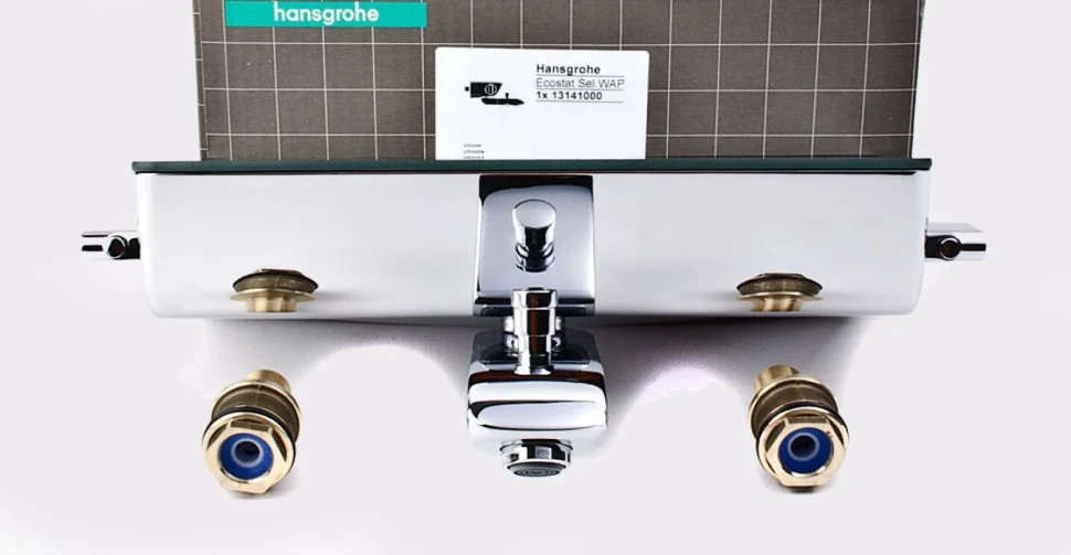 Термостатический смеситель Hansgrohe Ecostat Select 13141000 для ванны с душем