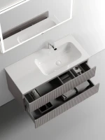 Тумба с раковиной Sancos Snob T 100 см, R, doha soft