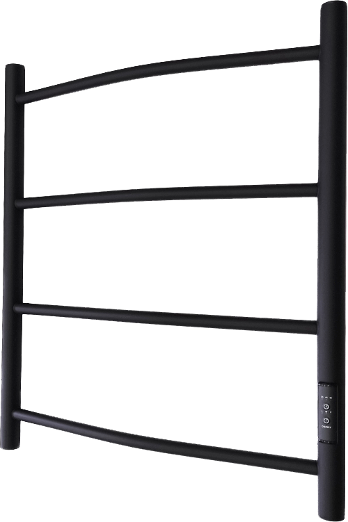 Полотенцесушитель электрический Маргроид Вид 4 СНШ 60x50 R черный матовый