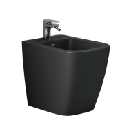 Биде напольное ArtCeram A16 ASB005 17 00 матовое черное
